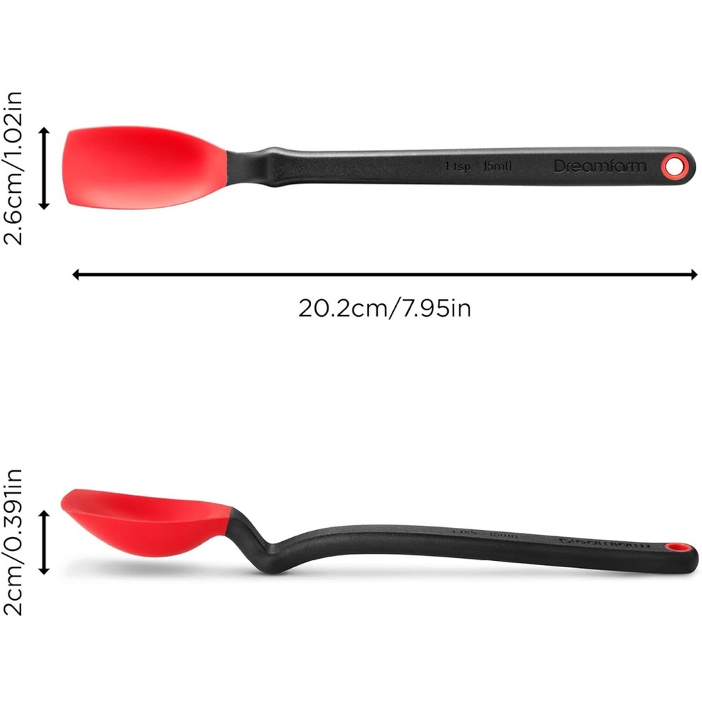 Dreamfarm | Set of 2 Red Mini Supoons